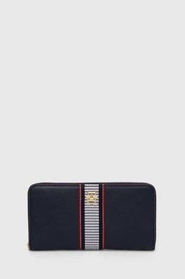 Tommy Hilfiger portfel damski kolor granatowy AW0AW16334