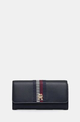 Tommy Hilfiger portfel damski kolor granatowy AW0AW17366