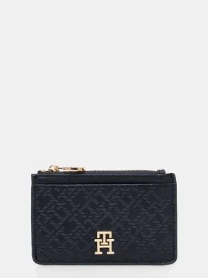Tommy Hilfiger portfel damski kolor granatowy AW0AW17401