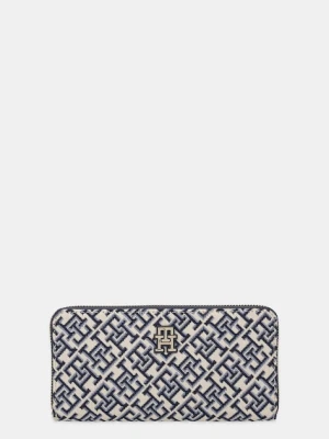 Tommy Hilfiger portfel damski kolor granatowy AW0AW17478
