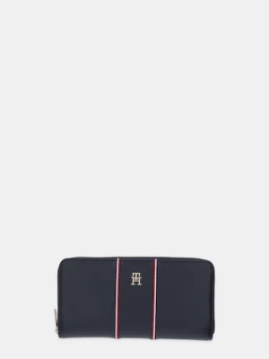 Tommy Hilfiger portfel damski kolor granatowy AW0AW18033