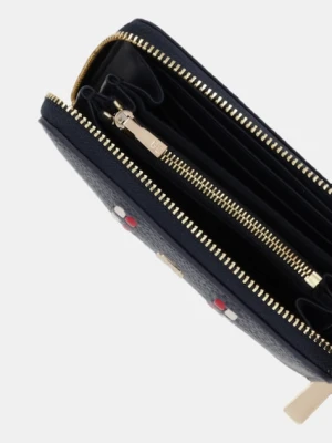 Tommy Hilfiger portfel damski kolor granatowy AW0AW18132