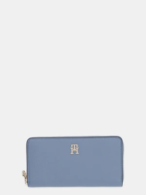 Tommy Hilfiger portfel damski kolor niebieski AW0AW17482