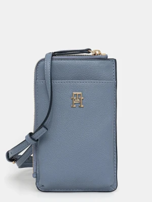 Tommy Hilfiger portfel damski kolor niebieski AW0AW17512