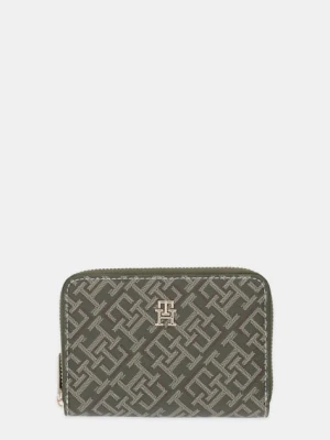 Tommy Hilfiger portfel damski kolor zielony AW0AW17736