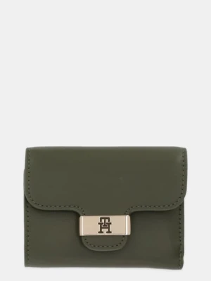 Tommy Hilfiger portfel damski kolor zielony AW0AW18034