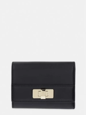 Tommy Hilfiger portfel damski z imitacji skóry czarny