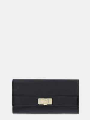 Tommy Hilfiger portfel damski z imitacji skóry czarny