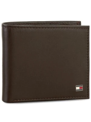 Tommy Hilfiger Portfel Eton Mini Cc Wallet AM0AM00655 Brązowy
