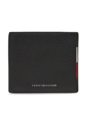 Tommy Hilfiger Portfel męski Central Cc And Coin AM0AM13514 Czarny