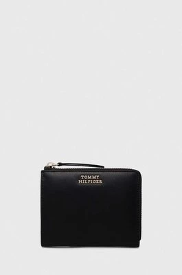 Tommy Hilfiger portfel skórzany damski kolor czarny AW0AW16213
