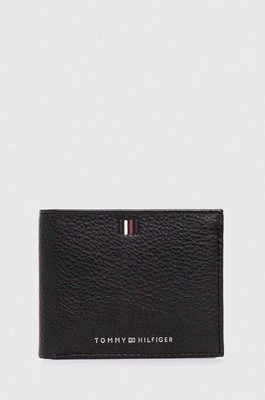 Tommy Hilfiger portfel skórzany męski kolor czarny AM0AM11854
