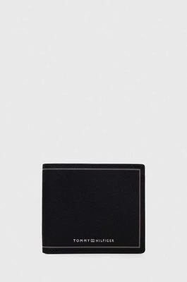 Tommy Hilfiger portfel skórzany męski kolor czarny AM0AM11859