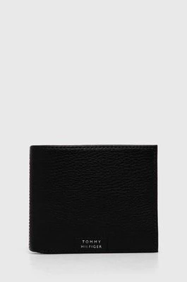 Tommy Hilfiger portfel skórzany męski kolor czarny AM0AM12188