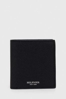 Tommy Hilfiger portfel skórzany męski kolor czarny AM0AM12197