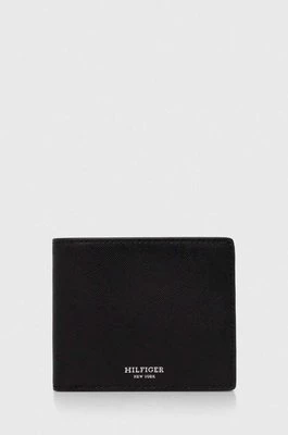 Tommy Hilfiger portfel skórzany męski kolor czarny AM0AM12195