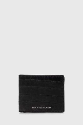Tommy Hilfiger portfel skórzany męski kolor czarny AM0AM12319