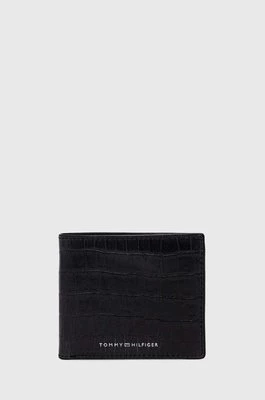 Tommy Hilfiger portfel skórzany męski kolor czarny AM0AM12320