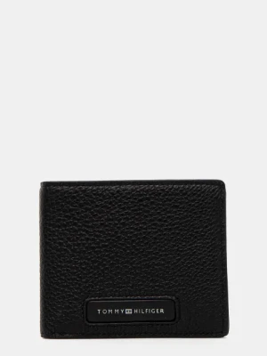 Tommy Hilfiger portfel skórzany męski kolor czarny AM0AM13252