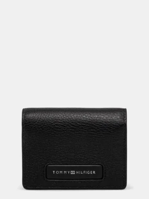Tommy Hilfiger portfel skórzany męski kolor czarny AM0AM13254