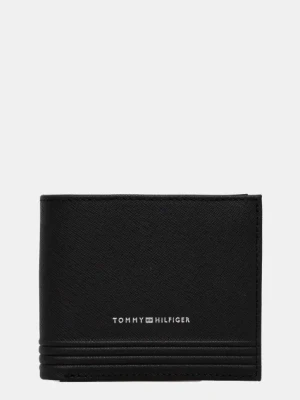 Tommy Hilfiger portfel skórzany męski kolor czarny AM0AM13260