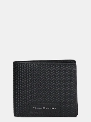 Tommy Hilfiger portfel skórzany męski kolor czarny AM0AM13735