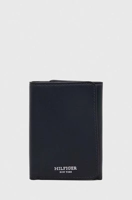 Tommy Hilfiger portfel skórzany męski kolor granatowy