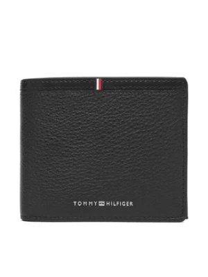 Tommy Hilfiger Portfel Th Corp Cc Flap And Coin AM0AM13969 Czarny