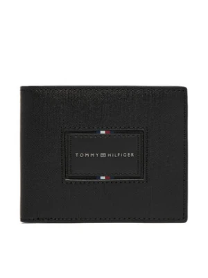 Tommy Hilfiger Portfel Th Foundation Cc And Coin AM0AM14506 Czarny