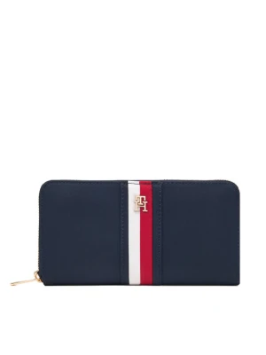 Tommy Hilfiger Portfel Th Icon Lrg Za Nylon Corp AW0AW19165 Granatowy