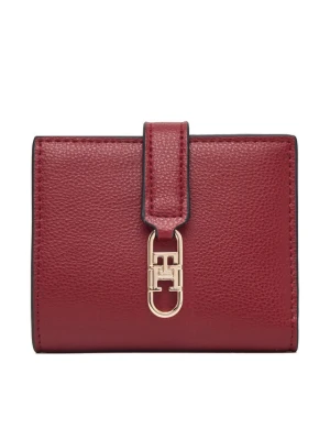 Tommy Hilfiger Portfel Th Libre Bifold AW0AW18934 Czerwony