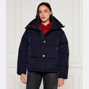 Tommy Hilfiger Puchowa kurtka GOLD BUTTON | Oversize fit