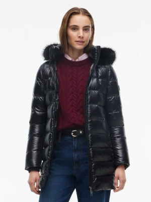 Tommy Hilfiger Puchowa kurtka | Slim Fit czarny