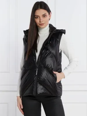 Tommy Hilfiger Puchowy bezrękawnik CHEVRON LW DOWN | Regular Fit