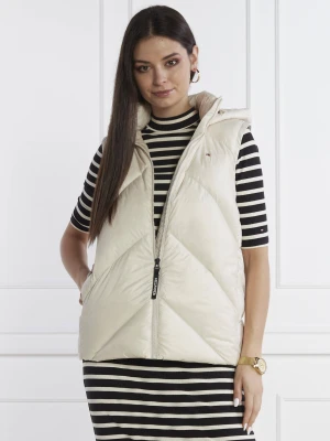 Tommy Hilfiger Puchowy bezrękawnik CHEVRON LW DOWN | Regular Fit