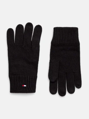 Tommy Hilfiger rękawiczki męskie kolor czarny AM0AM12845