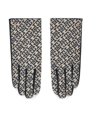 Tommy Hilfiger Rękawiczki Th Monogram Jacq AW0AW19134 Czarny