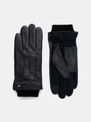 Tommy Hilfiger rękawiczki z dodatkiem wełny