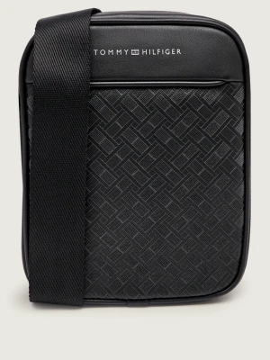 Tommy Hilfiger Reporterka TH Modern Monogram czarny