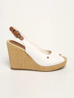 Tommy Hilfiger – Sandały ICONIC ELENA SLING BACK WEDGE FW0FW04789