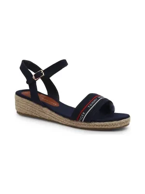 Tommy Hilfiger Sandały ROPE WEDGE