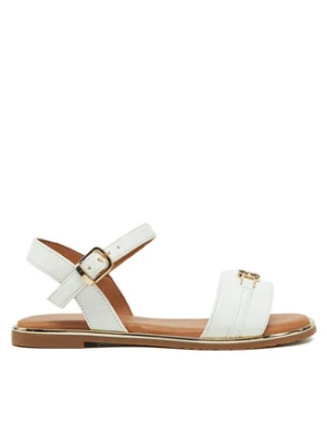 Tommy Hilfiger Sandały Sandal T3A2-33778-0326 M Biały