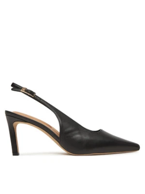 Tommy Hilfiger Sandały Squared Toe FW0FW08636 Czarny