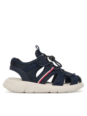 Tommy Hilfiger Sandały T1B2-34385-1591 Granatowy