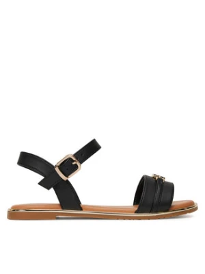Tommy Hilfiger Sandały T3A2-33778-0326 S Czarny