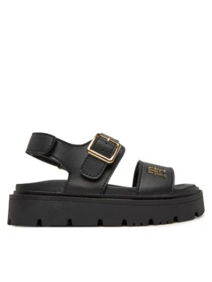 Tommy Hilfiger Sandały T3A2-33785-0326 M Czarny
