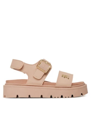 Tommy Hilfiger Sandały T3A2-33785-0326 M Różowy