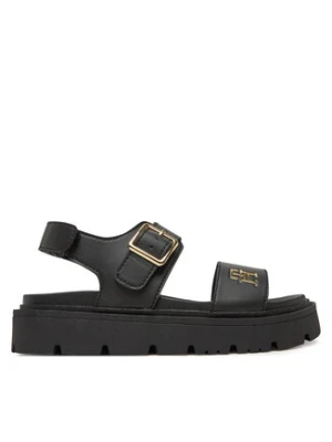 Tommy Hilfiger Sandały T3A2-33785-0326 S Czarny