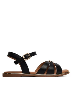 Tommy Hilfiger Sandały T3A2-34280-0326 M Czarny