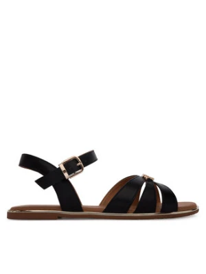 Tommy Hilfiger Sandały T3A2-34280-0326 S Czarny